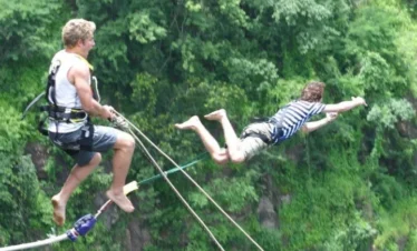 Gorge Swing in Victoria Falls